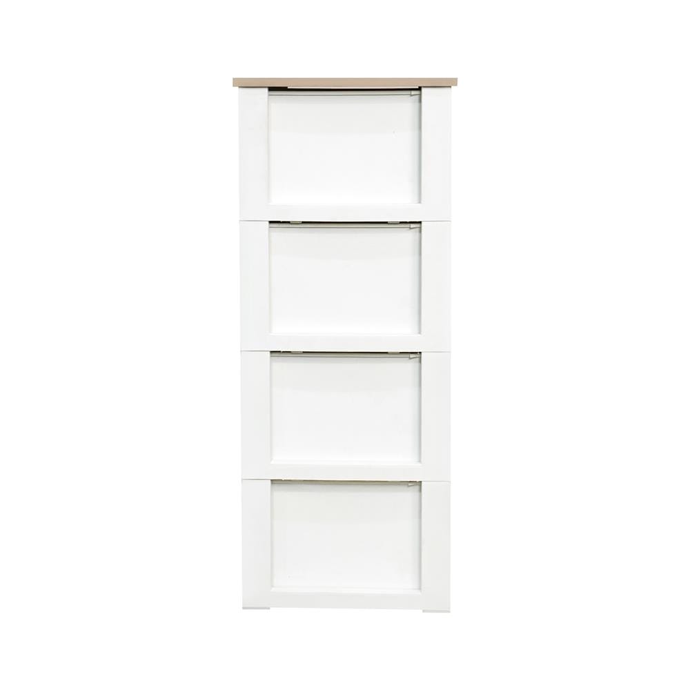 ตู้ลิ้นชัก 4 ชั้น STACKO MODULAR 53.5x36.5x90.5 ซม. สีขาว