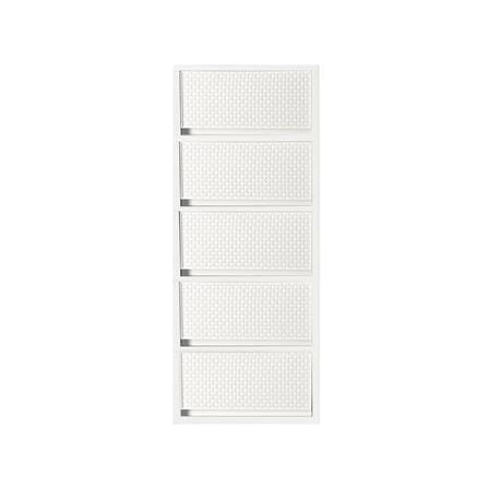 ตู้ลิ้นชัก 5 ชั้น STACKO SAAN 34.2x36.5x85.4 ซม. สีขาว_1
