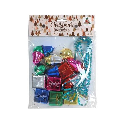 ชุดรวมของตกแต่งคริสต์มาส SIAMXMAS หลากสี (แพ็ก 15 ชิ้น)_4