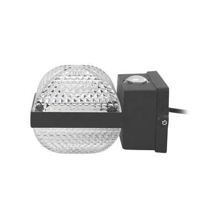 ไฟผนังภายนอก LED CARINI BO-WS03 12 วัตต์ WARM WHITE สีดำ_3