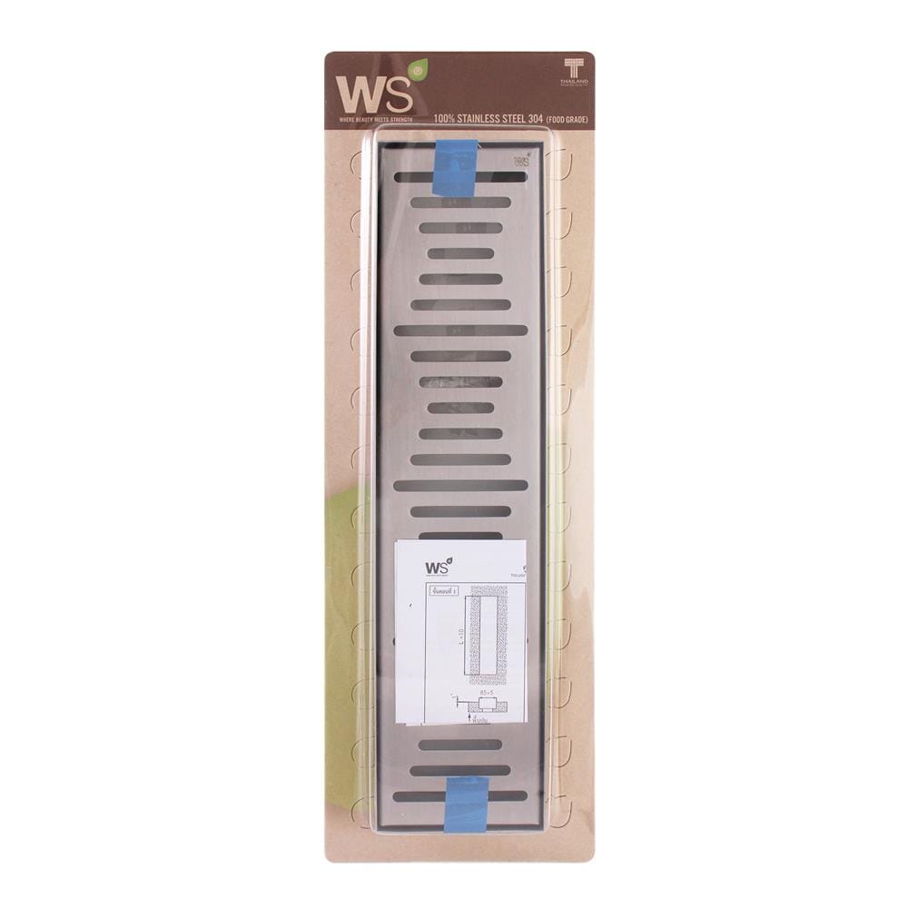 รางน้ำทิ้ง WS TSD-400F 10x40 ซม.