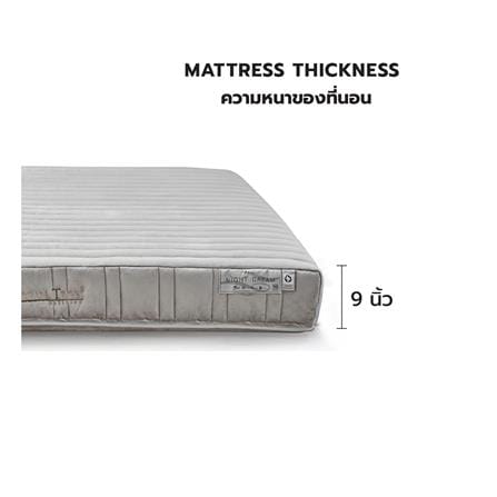 ที่นอนเมมโมรี่โฟม 3.5 ฟุต DREAM TREE รุ่น NIGHT DREAM_8