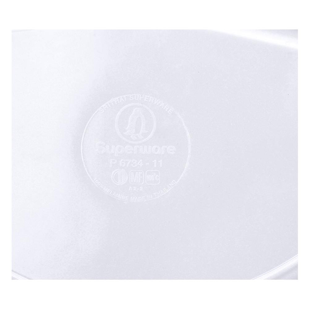 ถาดหลุมเมลามีน 11 นิ้ว SUPERWARE LOVE PRINCESS