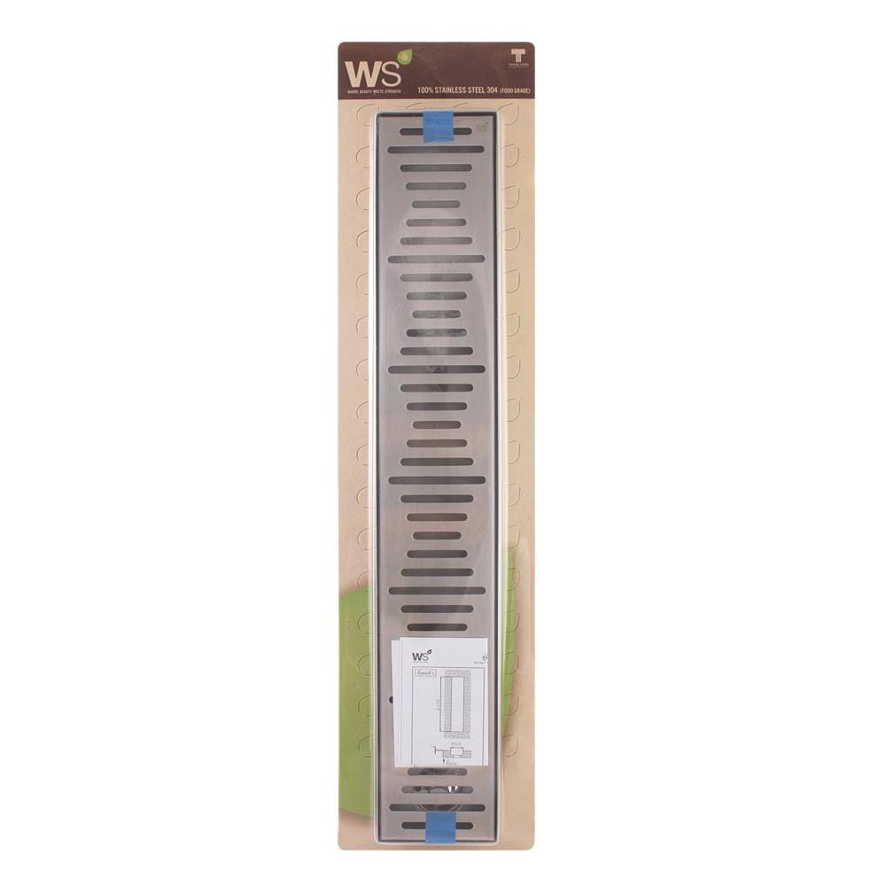 รางน้ำทิ้ง WS TSD-600F 10x60 ซม.