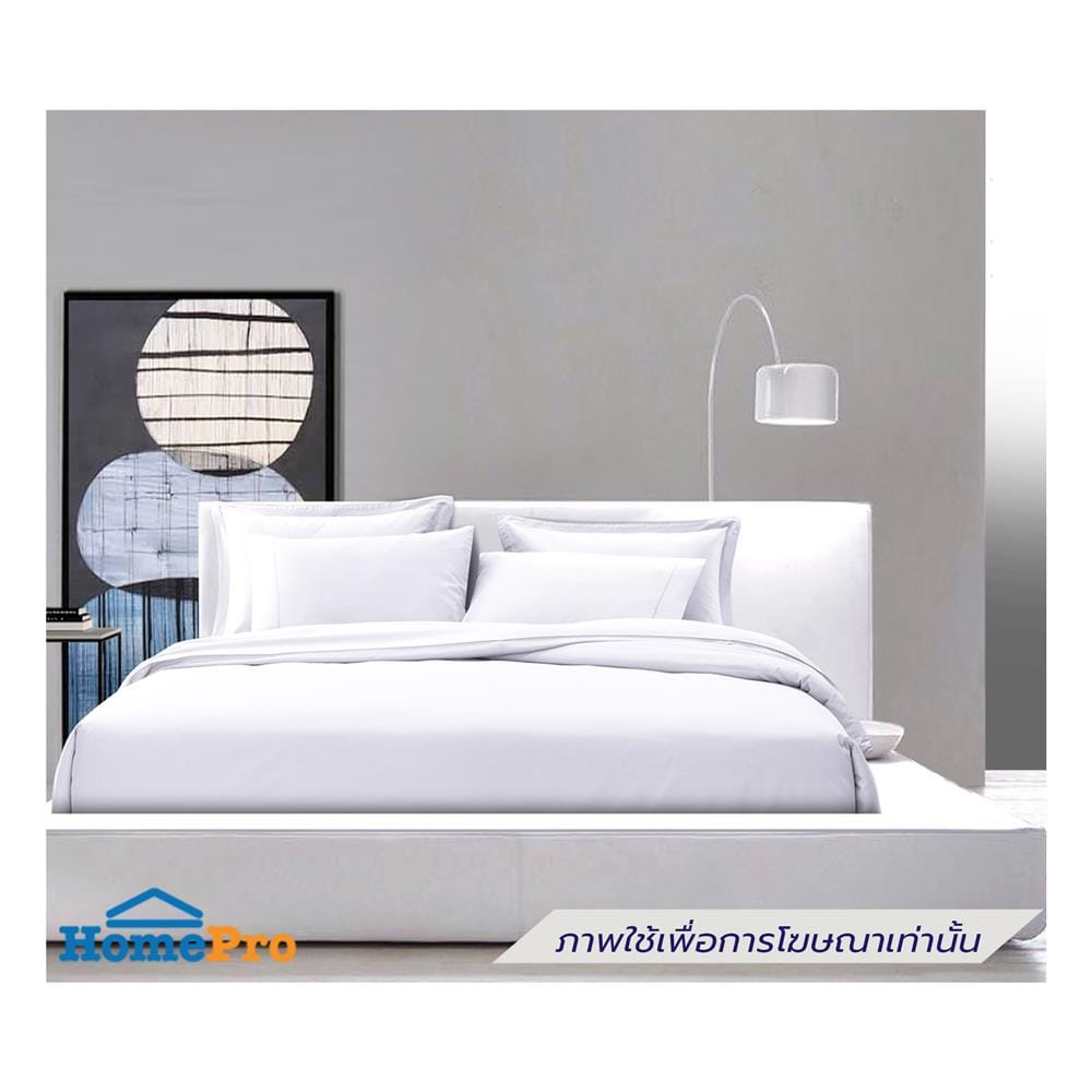 ชุดผ้าปูที่นอน 5 ฟุต (ชุด 7 ชิ้น) SANTAS COTTON USA MORNING MOOD WH