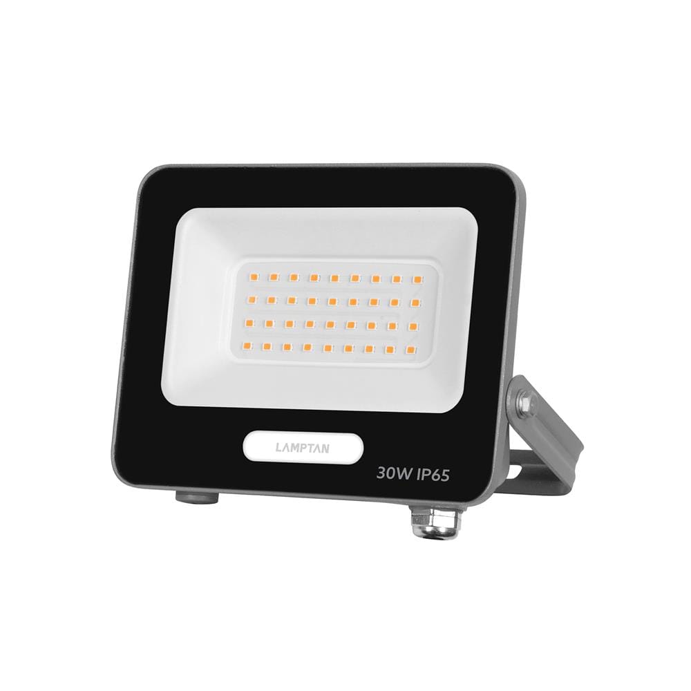สปอตไลท์ภายนอก LED LAMPTAN FULLUX 30 วัตต์ WARM WHITE
