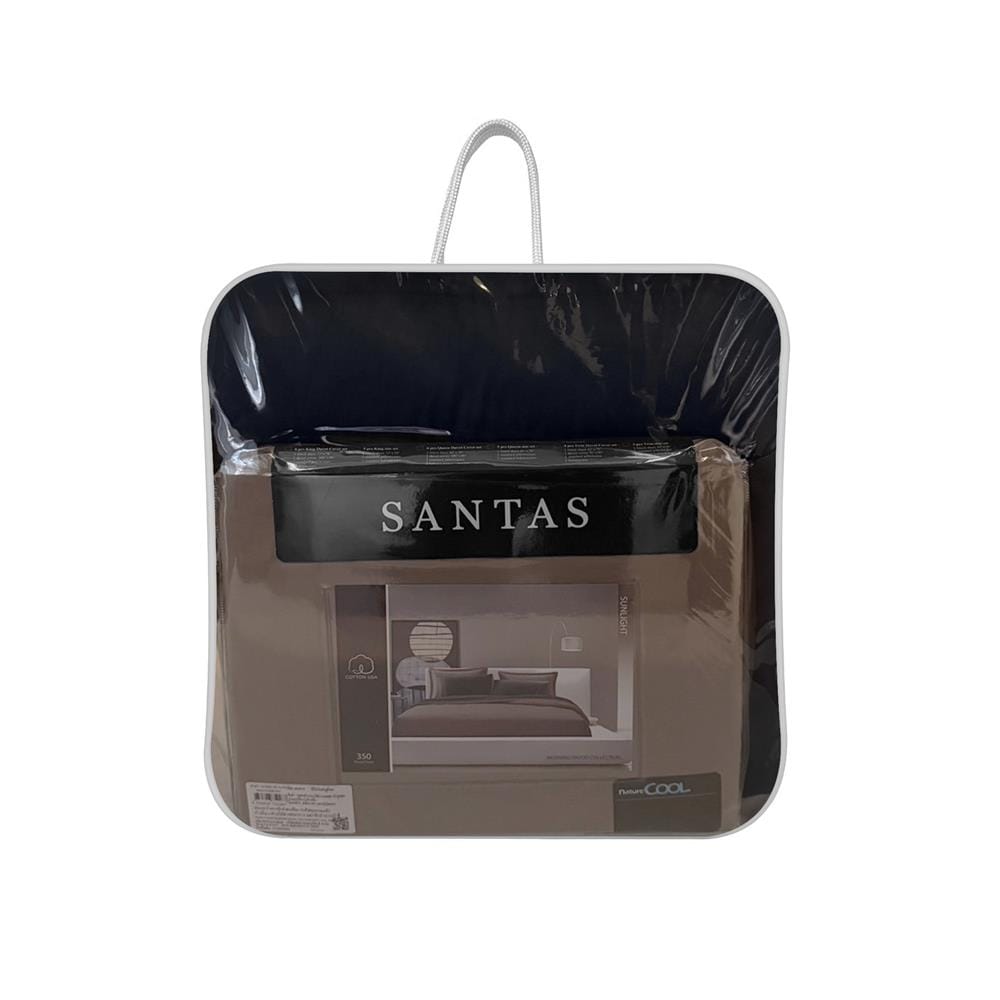 ชุดผ้าปูที่นอน 5 ฟุต (ชุด 7 ชิ้น) SANTAS COTTON USA MORNING MOOD BI