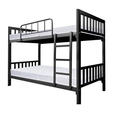 เตียง 2 ชั้น THAIBULL SST2F-TNR4-105 สีดำ_0