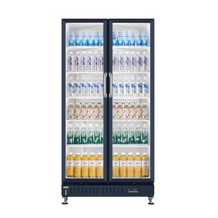 ตู้แช่เครื่องดื่ม 2 ประตู HAIER SC-652BPC 22.1 คิว สีน้ำเงิน_3