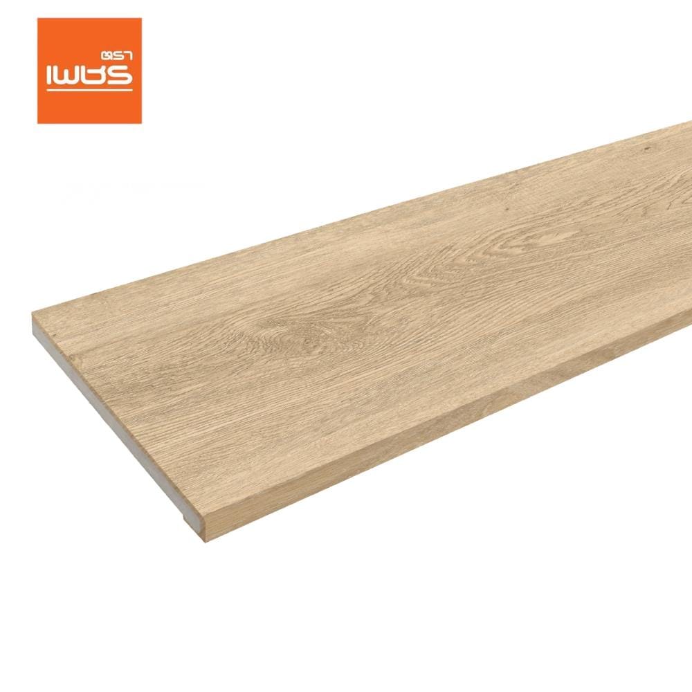 ไม้บันได SPC ตราเพชร 30x150x2.4 ซม. สีเบจ