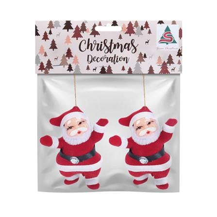 ของตกแต่ง SIAMXMAS SANTA สีแดง (แพ็ก 2 ชิ้น)_2