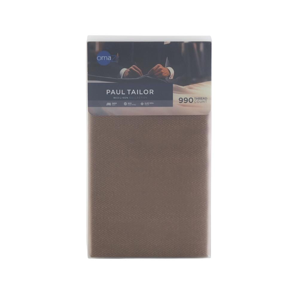 ปลอกผ้านวม OMAZZ PAUL TAILOR 70x90 นิ้ว ESPRESSO