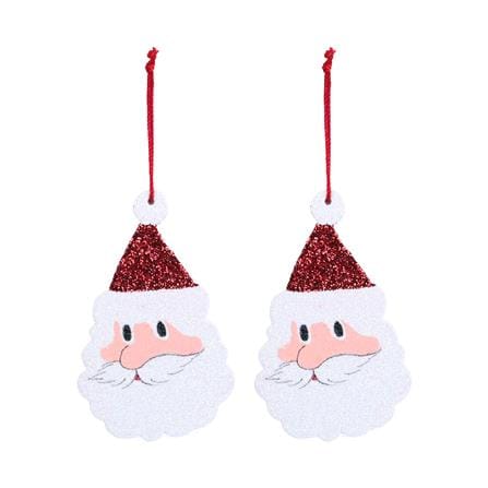 ของตกแต่ง SIAMXMAS SANTA สีขาว (แพ็ก 2 ชิ้น)_0