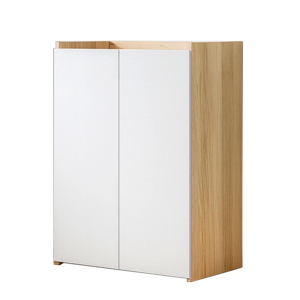 ตู้รองเท้า FURDINI KEPT 60 ซม. สี NATURAL OAK/ขาว