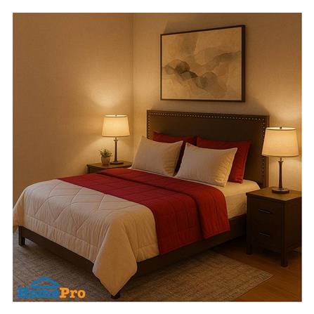 ผ้านวม SANTA BEDDING 70x90 นิ้ว สี PINK/RED_2