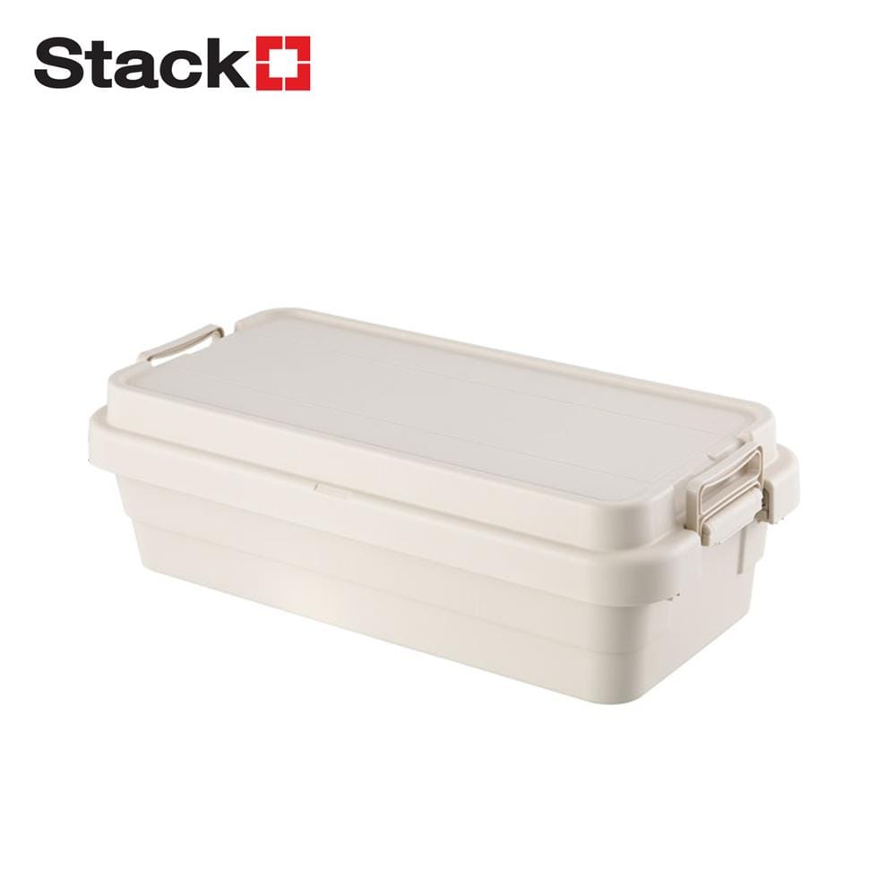 กล่องจัดเก็บท้ายรถ 40 ลิตร STACKO GLAM 78x39x24.5 ซม. สีเบจ