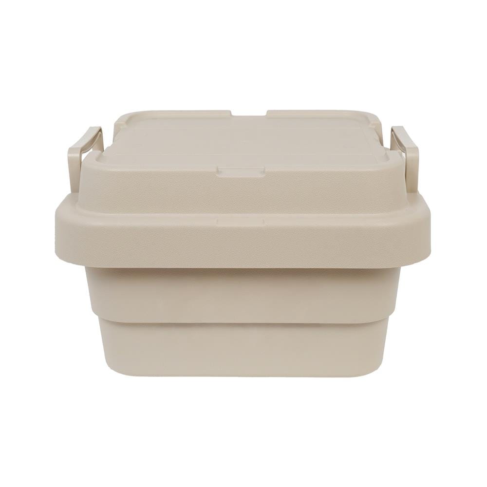 กล่องจัดเก็บท้ายรถ 18 ลิตร STACKO GLAM 39x39.5x24.5 ซม. สีเบจ