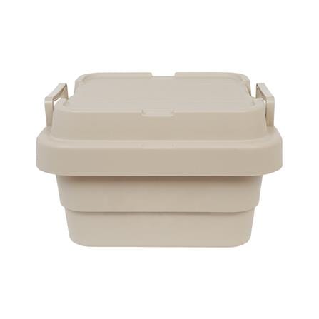 กล่องจัดเก็บท้ายรถ 18 ลิตร STACKO GLAM 39x39.5x24.5 ซม. สีเบจ_1