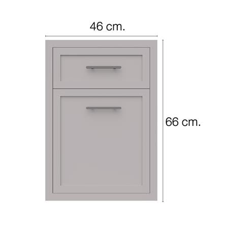 ตู้ลิ้นชัก MJ SLIM SHAKER 46x66 ซม. สี ELEGANT_3