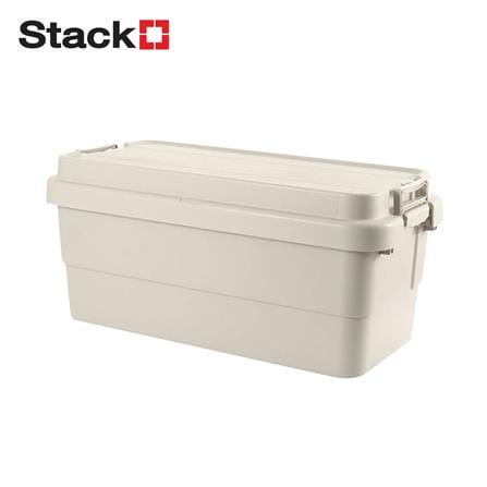กล่องจัดเก็บท้ายรถ 65 ลิตร STACKO GLAM 78x39x36 ซม. สีเบจ_0