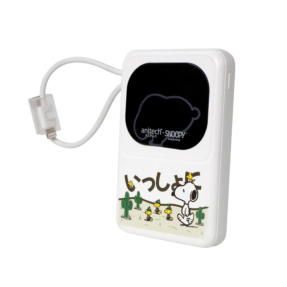 พาวเวอร์แบงก์ ANITECH PB10-B 10000mAh สีขาว