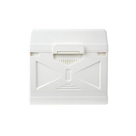 กล่องเก็บของพับได้ STACKO GLAM SIZE M 54x34.5x34.5 ซม. สีขาว_3