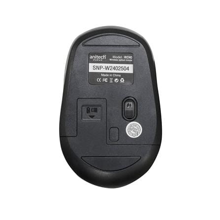 เมาส์ไร้สาย ANITECH SNOOPY W240 สีดำ_2
