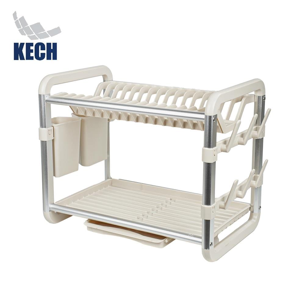 ชั้นคว่ำจานอะลูมิเนียม 2 ชั้น KECH NOAR