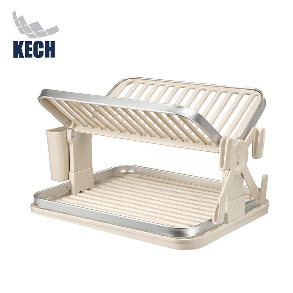 ชั้นคว่ำจานอะลูมิเนียมขาไขว้ KECH NOAR