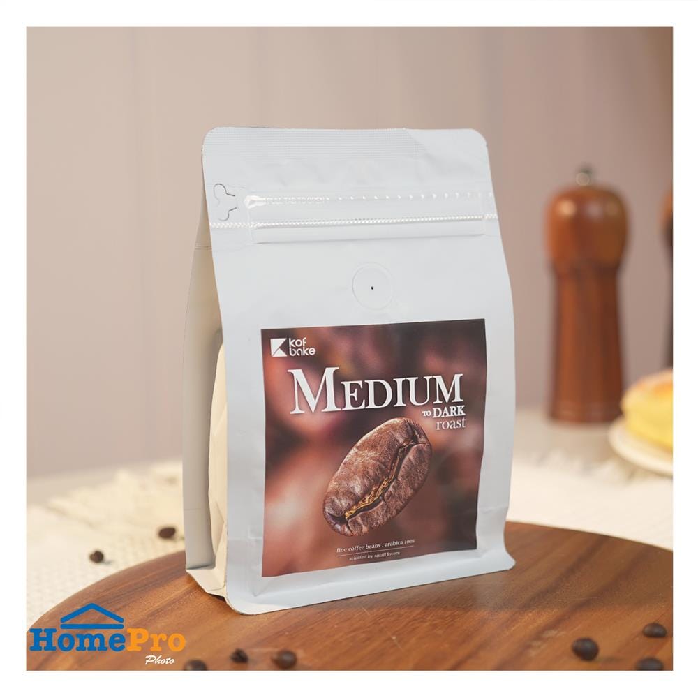 เมล็ดกาแฟคั่วอาราบิก้า KOF BAKE MEDIUM TO DARK 250 กรัม