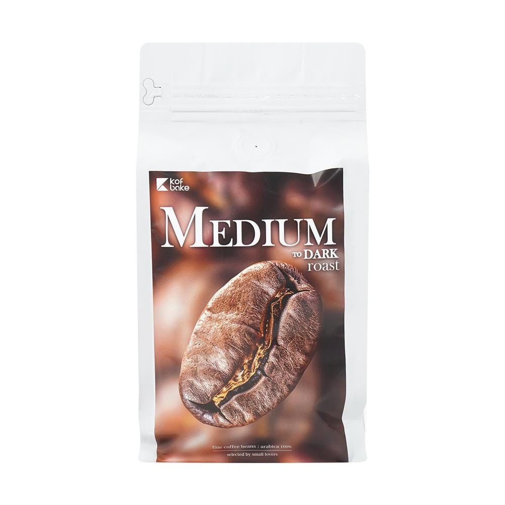 เมล็ดกาแฟคั่วอาราบิก้า KOF BAKE MEDIUM TO DARK 450 กรัม_1