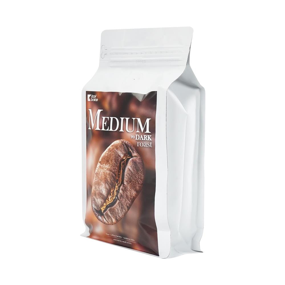 เมล็ดกาแฟคั่วอาราบิก้า KOF BAKE MEDIUM TO DARK 450 กรัม