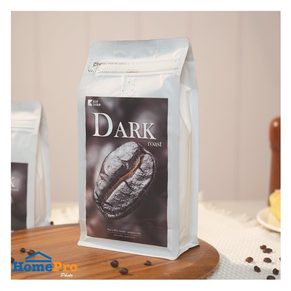 เมล็ดกาแฟคั่วอาราบิก้า KOF BAKE DARK 450 กรัม