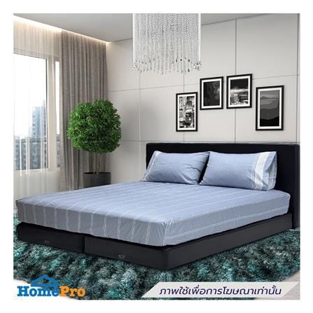 ชุดผ้าปูที่นอน 3.5 ฟุต (ชุด 3 ชิ้น) STEVENS PURE COTTON MT45_0