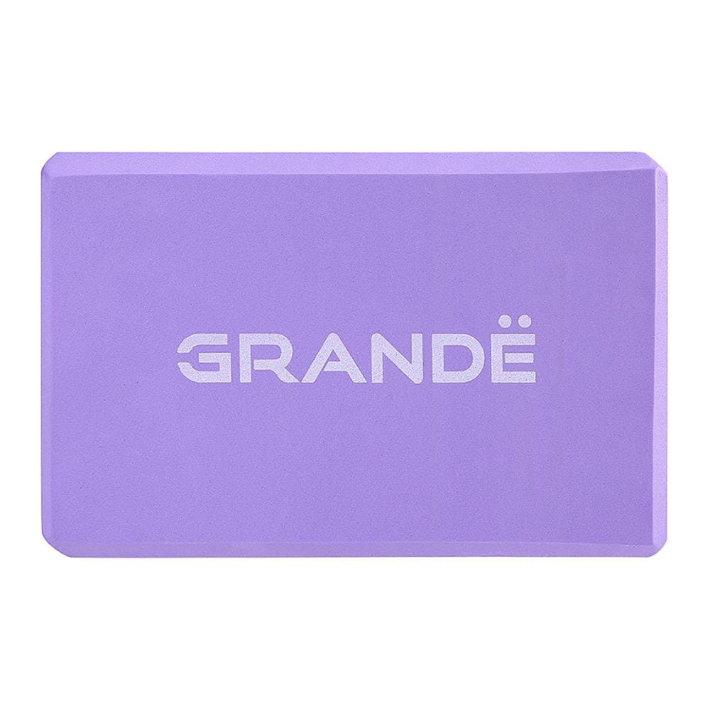 บล็อกโยคะ GRANDE สีชมพู/ม่วง