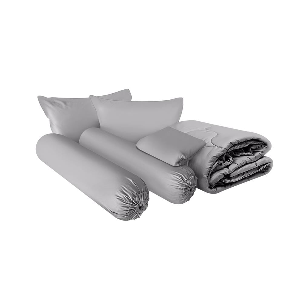 ชุดผ้าปูที่นอน 6 ฟุต (ชุด 6 ชิ้น) STEVENS PURE COTTON ML21GR
