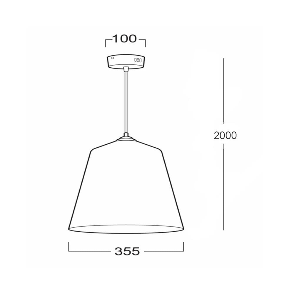 ไฟช่อ LUMAX 02-01091 สีฟ้า 1 หัว