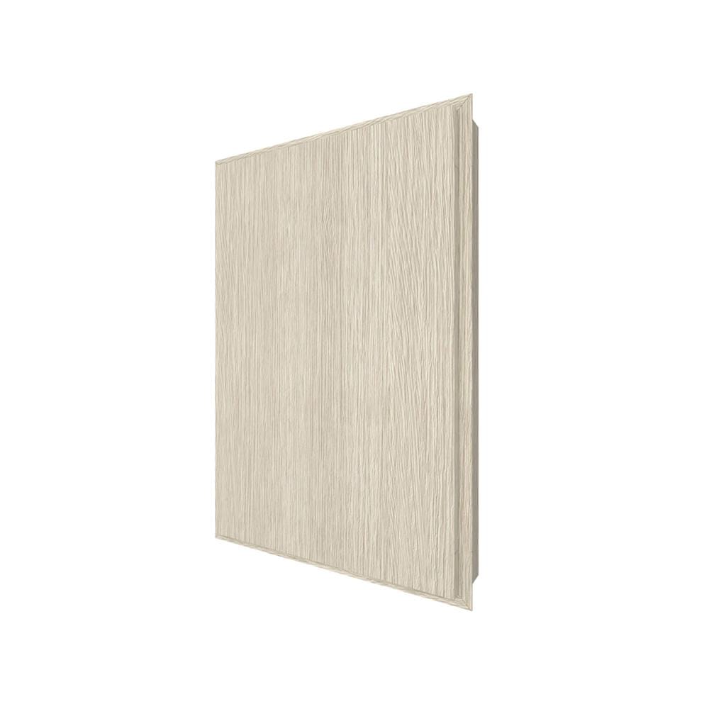 บานซิงค์เดี่ยว WPC เปิดขวา PARAZZO ENZO บานเพ่ 40x60 ซม. สีไลท์โอ๊ค