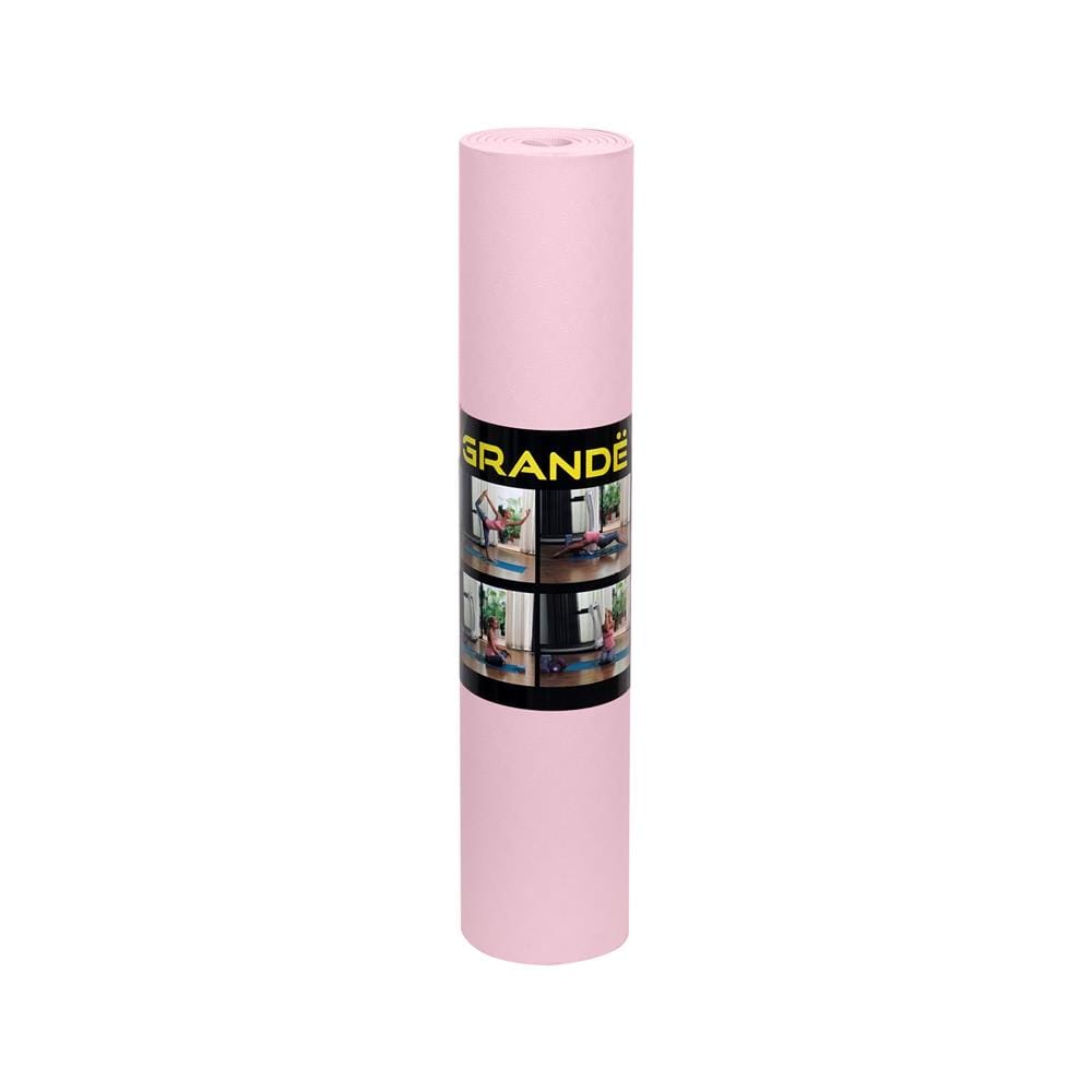 เสื่อโยคะ GRANDE SOLID TPE MAT สีชมพู