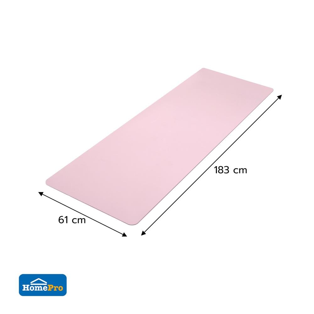 เสื่อโยคะ GRANDE SOLID TPE MAT สีชมพู