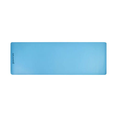 เสื่อโยคะ GRANDE PU TPE สีฟ้า/ดำ_2