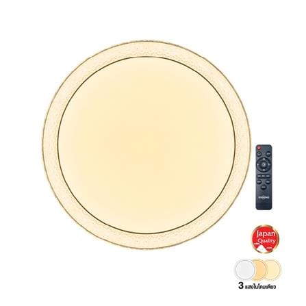 ไฟเพดาน LED SHINING RICHE 16 นิ้ว 36 วัตต์ DAYLIGHT/COOL WHITE/WARM WHITE สีขาว_0