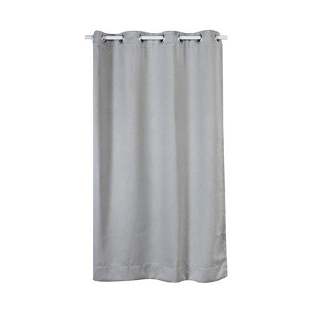 ผ้าม่าน EYELET HOME LIVING STYLE SOLID UV 130X160 ซม. สีเทา_0