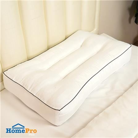 หมอนสุขภาพ ใยสังเคราะห์ HOME LIVING STYLE EASY 15x24 นิ้ว สีขาว_4