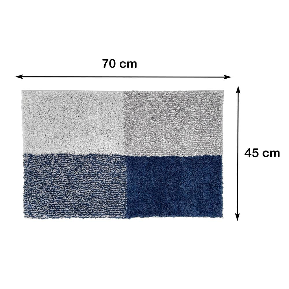 พรม HOME LIVING STYLE CUBE 45x70 ซม. สีน้ำเงิน