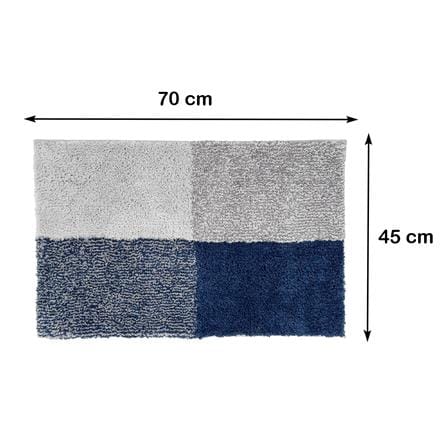 พรม HOME LIVING STYLE CUBE 45x70 ซม. สีน้ำเงิน_7