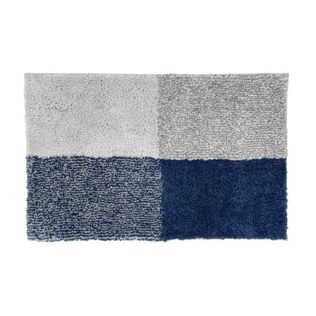พรม HOME LIVING STYLE CUBE 45x70 ซม. สีน้ำเงิน_1