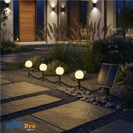 ไฟจัดสวน SOLAR CARINI BT1239B-4 3 วัตต์ DAYLIGHT สีดำ_2