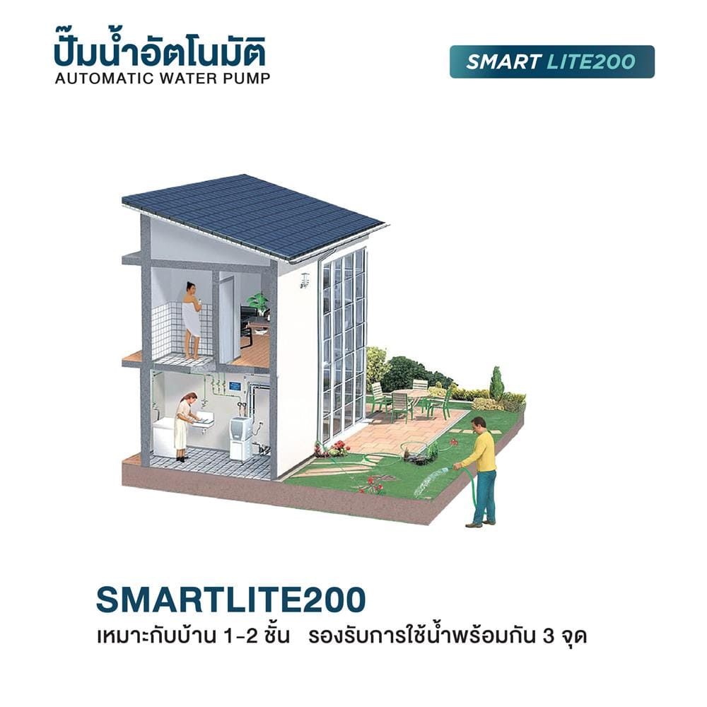 ปั๊มอัตโนมัติ TORQUE SMARTLITE 200 วัตต์