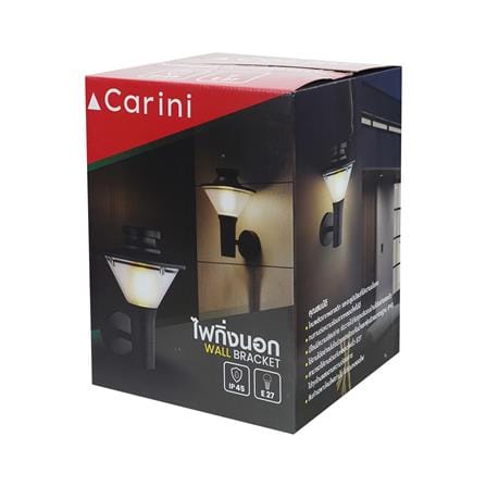 ไฟกิ่งนอก CARINI 921W สีดำ_4